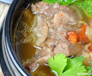 Pressure Cooker Filipino Oxtail Soup