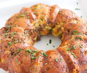Sausage Egg and Cheese Monkey Bread