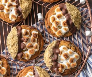 Easy S'more Cookies