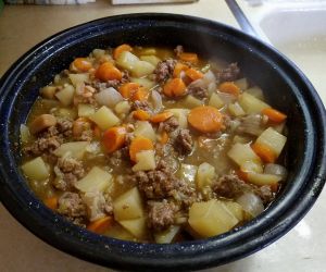 Oven-Baked One-Hour Hamburger Stew