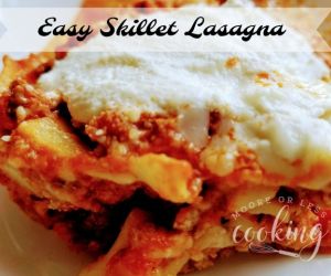 Easy Skillet Lasagna