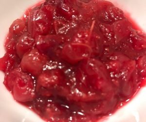 One Minute Instant Pot Cranberry Sauce