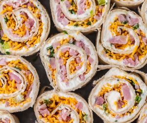 Ham and Cheese Ranch Rollups