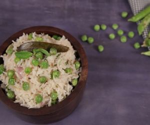 Green Peas Pulao Recipe