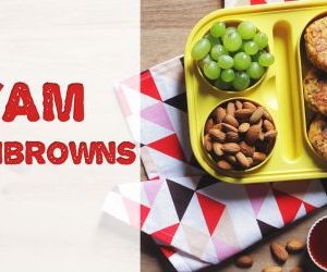 Yam hash brown recipe