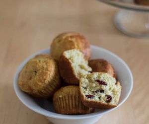 Gluten-free Cranberry Orange Muffins [Paleo]