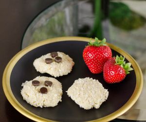 Raw Coconut Cookies Recipe [Paleo, Gluten-Free, Dairy-Free]