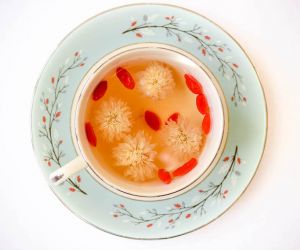 Chinese Chrysanthemum Goji Berry Date Tea Recipe