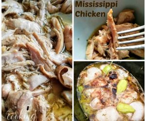 Slow Cooker Mississippi Chicken