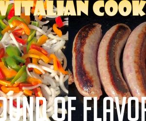 Italian Sausage, Peppers and Onions - Sound of Flavor