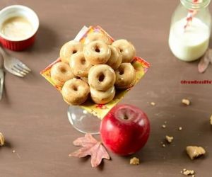 Guilt-Free Apple Cider Baked Donuts with Maple Glaze