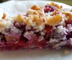 Low Carb Berry Crumble