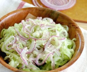 Cucumber Onion Salad – Just 4 Ingredients!