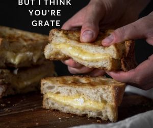 Gooey Grilled Cheese Sandwich - Blogtastic Food