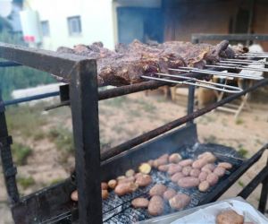 Argentine steak asado