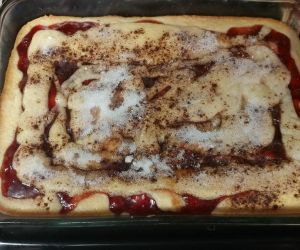 Cherry Coffee Cake OH LA LA! ⋆ My Mom Side Recipes