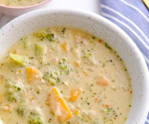 Broccoli Cheddar Soup Recipe