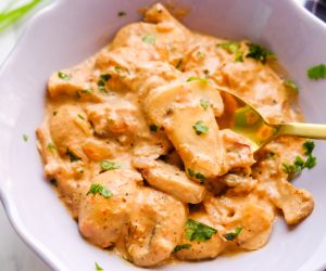 Creamy Mushroom Stroganoff