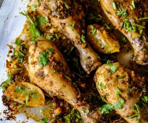 Lemon Garlic Drumsticks Chicken