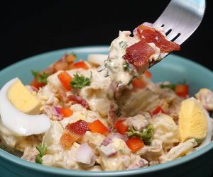 Potato Salad with Bacon and Eggs (Instant Pot or Stovetop)