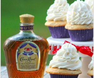 Crown Royal Butter Pecan Cupcakes