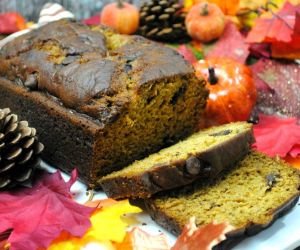 Pumpkin Chocolate Chip Banana Bread 