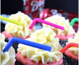 RED CREAM SODA CUPCAKES