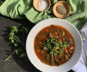 ROASTED VEGETABLE SOUP | THE DANIEL FAST