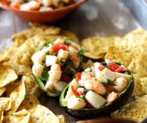 Scallop and Shrimp Seafood Salad