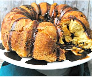 Chocolate Chip Cookie Dough Monkey Bread