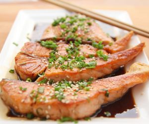 Asian Ginger and Sesame Salmon