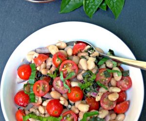 White Bean Cherry Tomato Salad Recipe