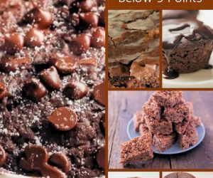 DELICIOUS AND DECADENT WEIGHT WATCHERS CHOCOLATE DESSERTS