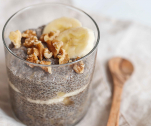 Banana Bread Chia Pudding