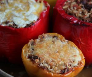 Vegan Stuffed Peppers with Plant-Based Protein