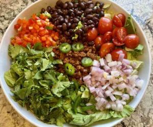 Vegan Taco Salad - Vegan Taco Salad Recipe | Kathys Vegan Kitchen