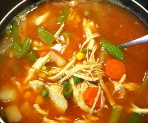 Quick Italian Bean Soup with Chicken