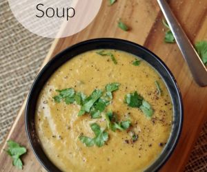 Middle Eastern Inspired Pureed Vegetable Soup Recipe