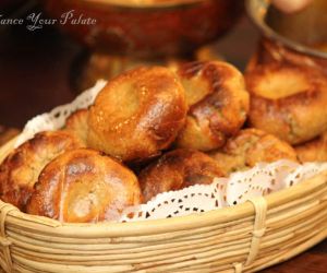 Rajasthani Bati (Unleavened Bread) for Dal-Bati-Churma