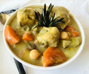 Chickpea and Dumplings
