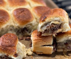 French Onion Beef Sliders