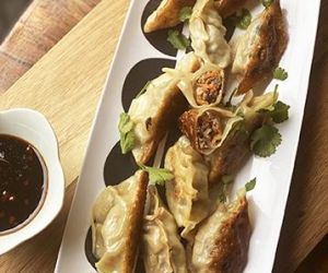 Wagyu Beef Gyoza with Soy Dipping Sauce