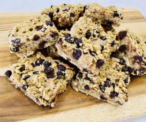 Healthy Chocolate Caramel Oat Bars - Healthy recipes