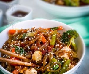 Japchae Noodles Recipe – Vegan & Gluten Free