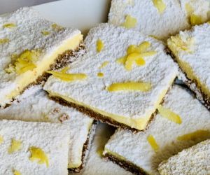 Vegan Lemon Squares | CokoCooks