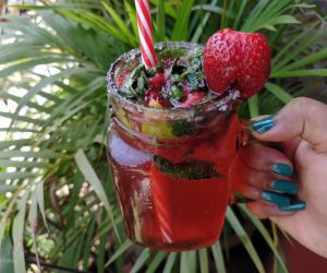 Virgin Strawberry Mojito | Mocktail In A Mug | Easy Mug Beverage - Memoir Mug