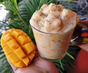 Mango Cream Delight Recipe | Tasty Mug Dessert - Memoir Mug