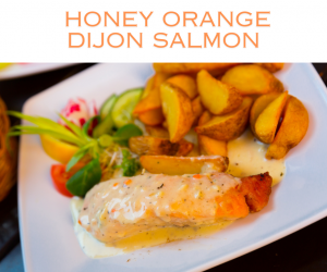 Honey Orange Dijon Salmon
