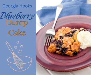 Georgia Hooks Blueberry Crunch (Dump Cake)