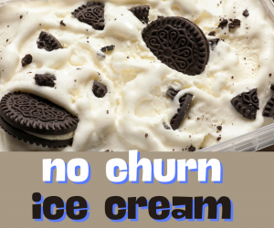No Churn Ice Cream